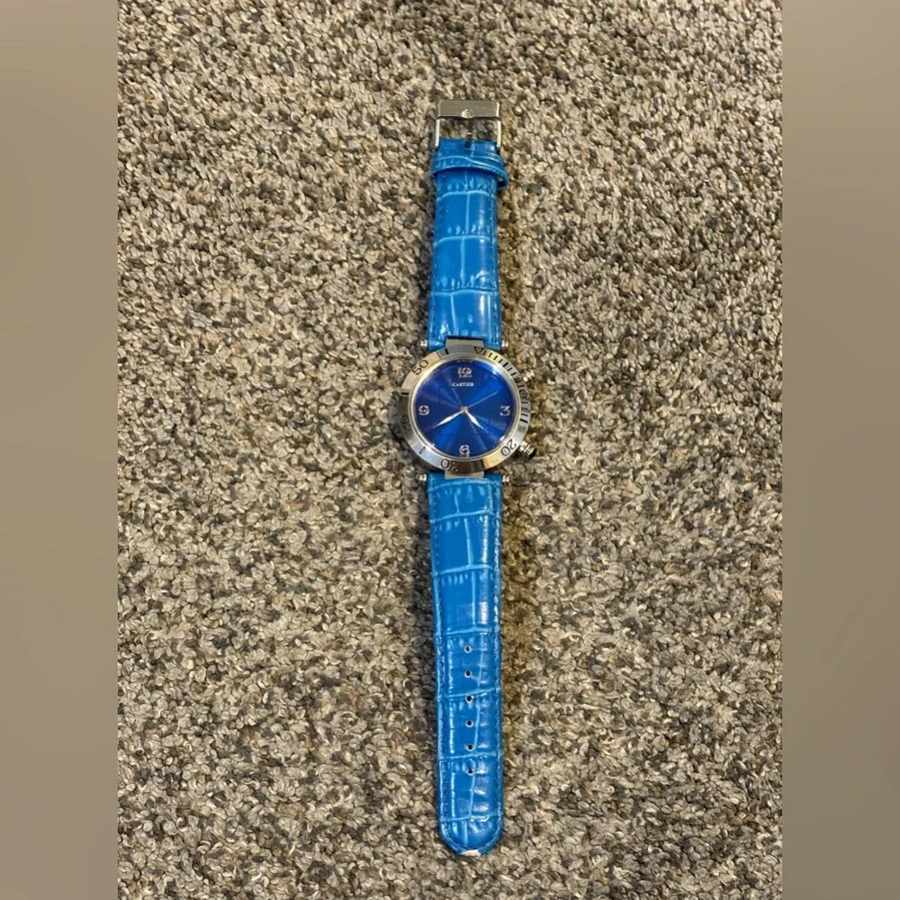 Cartier Lapis Pasha Watch